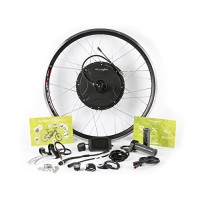 EBIKELING 48V 1500W Direct Drive Motor Rear Wheel 26" 700c Waterproof eBike Conversion Kit Built-In Controller Electric Bicycle - B07G4LS7ST